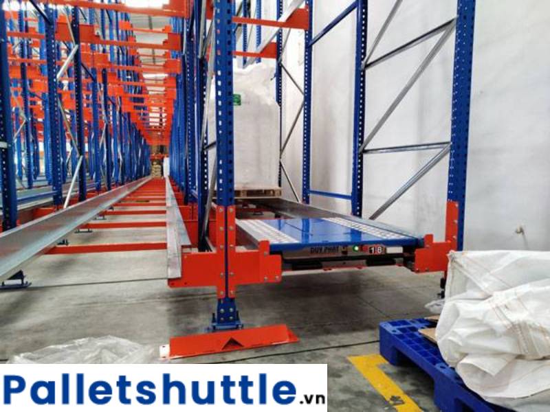 Pallet Shuttle DPT góp phần tối ưu diện tích kho hàng