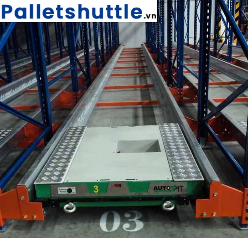 Hệ thống Pallet Shuttle Autosat