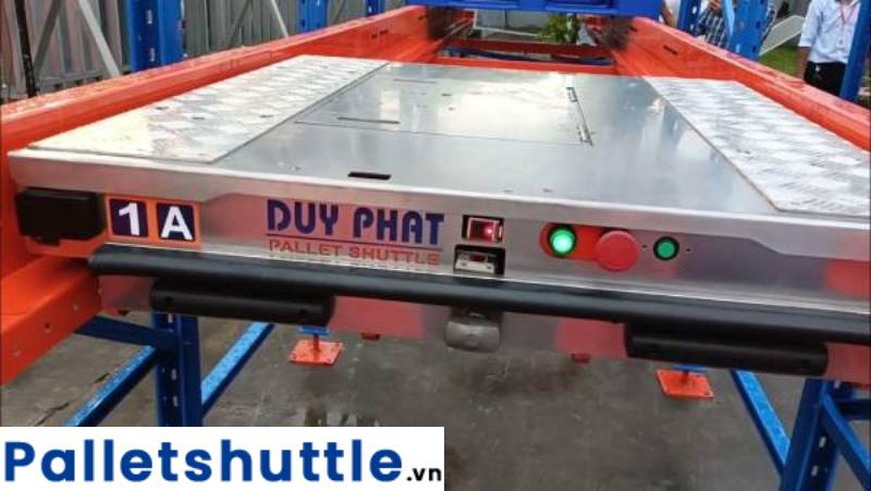 Hệ thống Pallet Shuttle được tạo nên từ linh kiện chất lượng cao