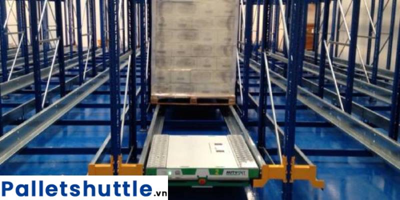 Hệ thống Pallet Shuttle thích nghi tốt với nhiều môi trường