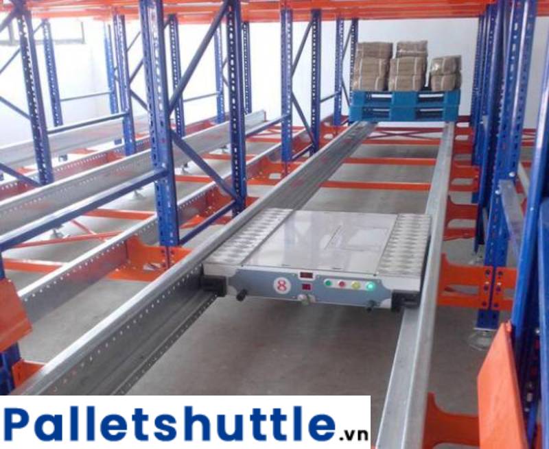 Hệ thống Shuttle Rack vận hành theo nguyên lý tự động