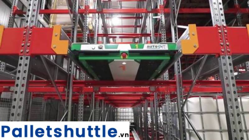 Pallet Shuttle Autosat tiện ích cho doanh nghiệp