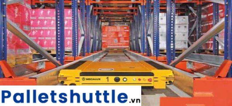 Pallet Shuttle được cấu thành từ nhiều bộ phận