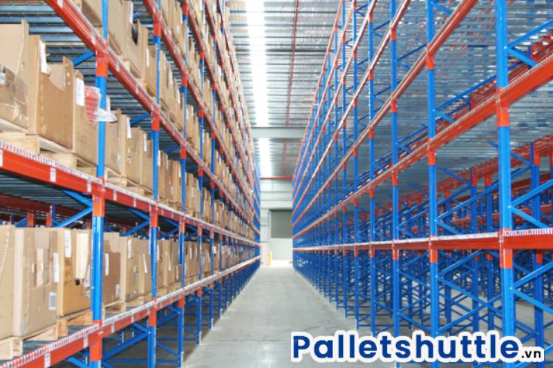 Cấu tạo kệ hàng selective