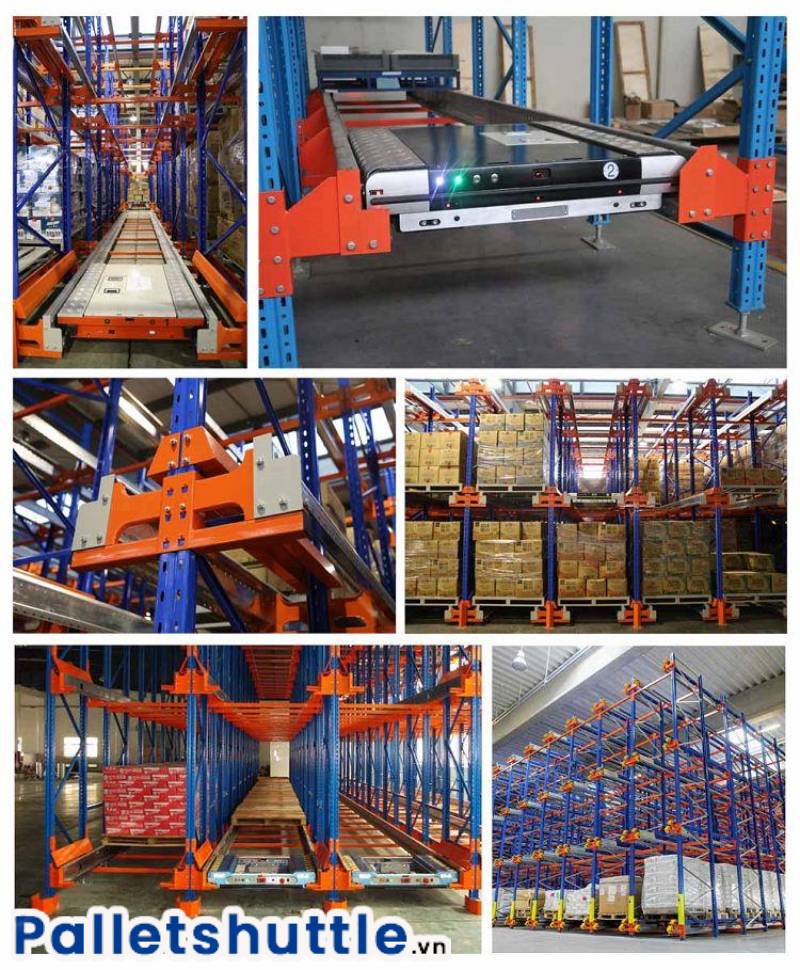 Kệ drive in và kệ radio shuttle là những giải pháp lưu kho hữu ích cho doanh nghiệp