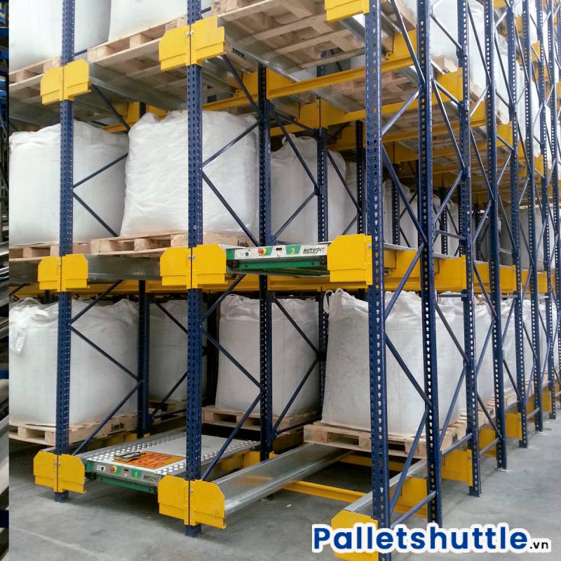 Kệ hàng thông minh vận hành theo nguyên lý tự động