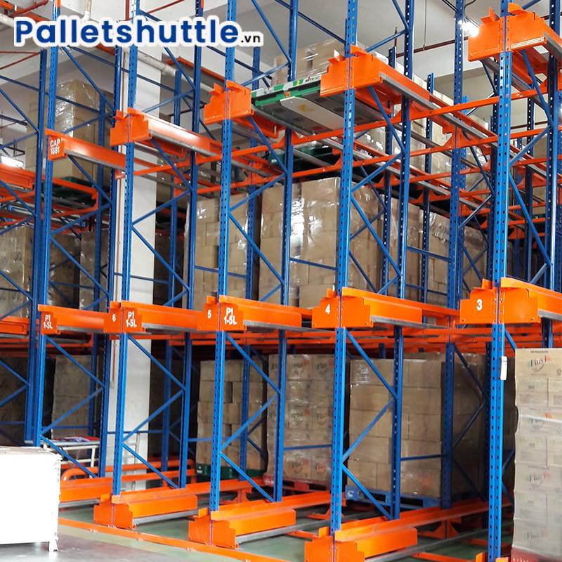 Kệ robot shuttle có độ bền cao