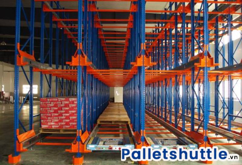 Kệ robot shuttle mang thông số kỹ thuật ấn tượng