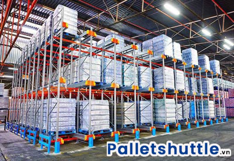 Kho pallet vận hành theo nguyên lý khá đơn giản