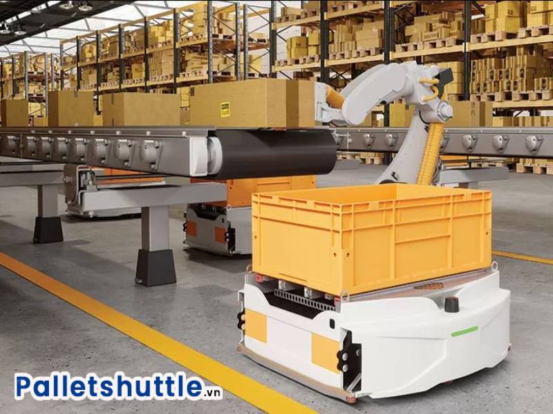 Robot bốc xếp hàng hóa tự động là gì?