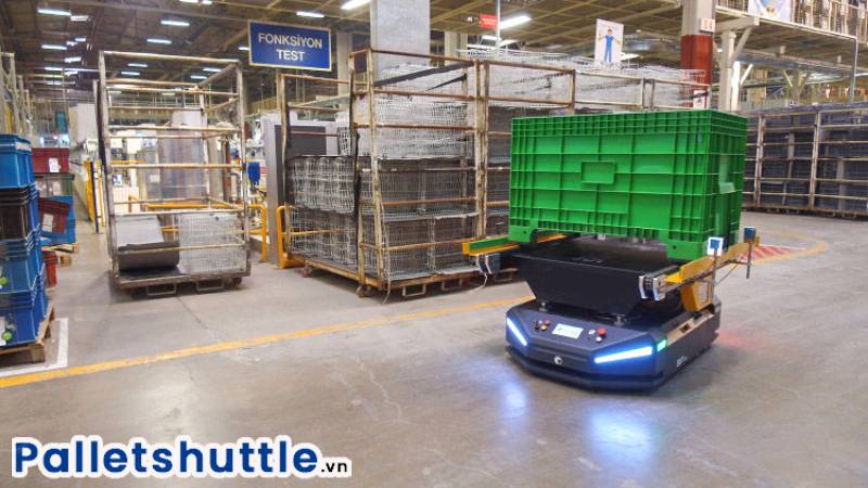 Robot kho hàng ứng dụng trí tuệ nhân tạo thông minh