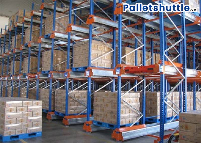 Robot shuttle giúp gia tăng năng suất lưu kho