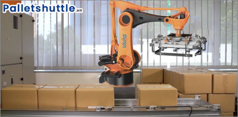 Robot thông minh giúp quá trình bốc xếp hàng hóa diễn ra nhanh chóng