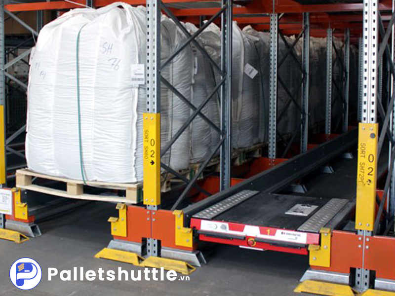Ứng dụng phổ biến nhất của Pallet Shuttle