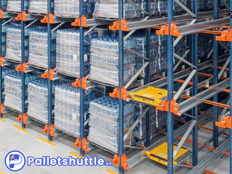 Các bước ứng dụng Pallet Shutle